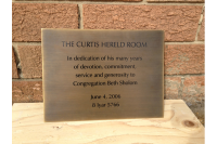 Etched & Engraved Metal Plaques #47