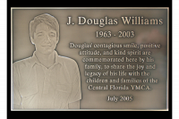 Photo Engraved Bronze Plaques #31