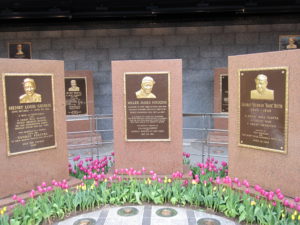 Original 3 Bronze Plaques of Monument Park